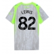 Manchester City Rico Lewis #82 Replike Rezervni Dres za Ženska 2025-26 Kratak Rukav